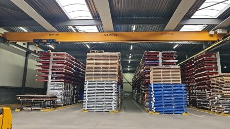 2 x 3,2 ton = 6,3 tons Demag enkelligger BK04